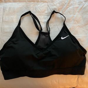 Nike Sports Bra Black. Size S.